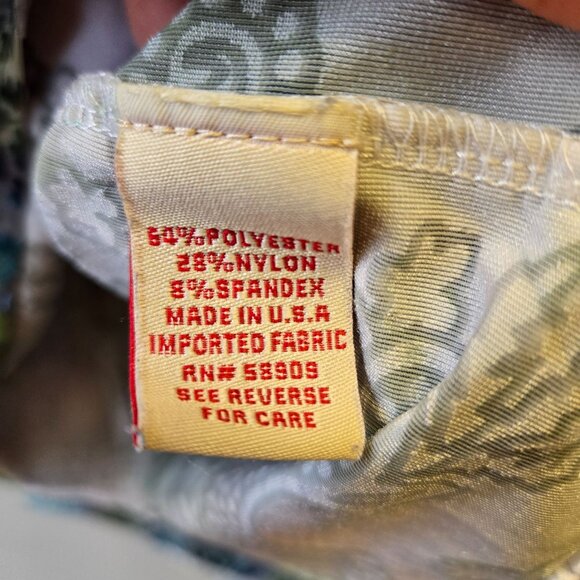 Reba Vintage Fairy Whimsigoth Velvet Burnout Sheer Embellished Batwing Top L - Picture 7 of 10